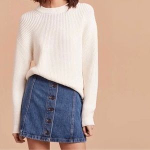 Wilfred Free Ahrens Denim Skirt